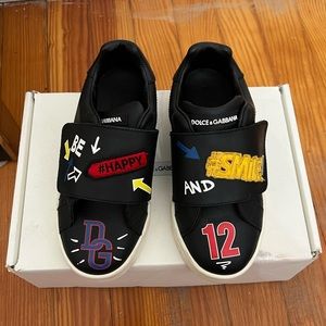 TODDLER LITTLE KIDS DOLCE & GABBANA SHOES SNEAKERS.